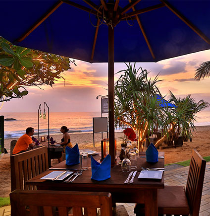 Palm Restaurant Bentota, Bentota restaurants, restaurants in Bentota, places to eat in Bentota, Sri Lankan restaurants, Seafood restaurant